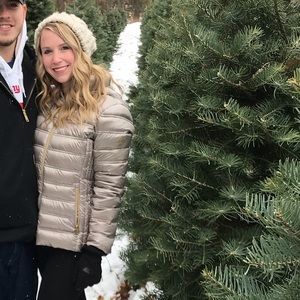 Michael Kors silver winter jacket